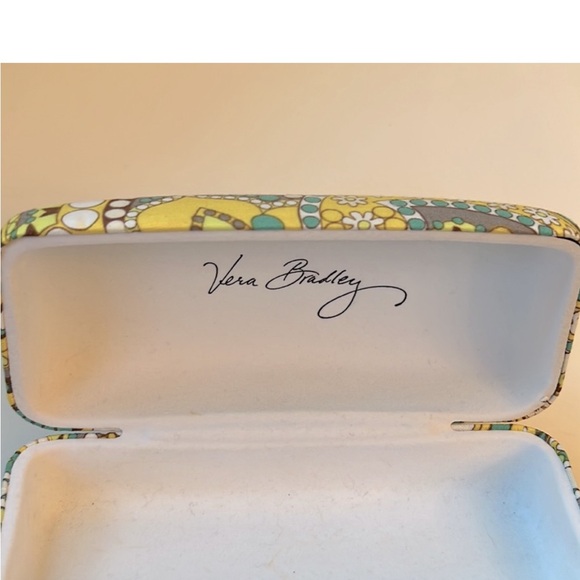 NWNT- 🍋 Vera Bradley Lemon Parfait Eloise Kiss Clasp Purse and case. - Picture 11 of 12